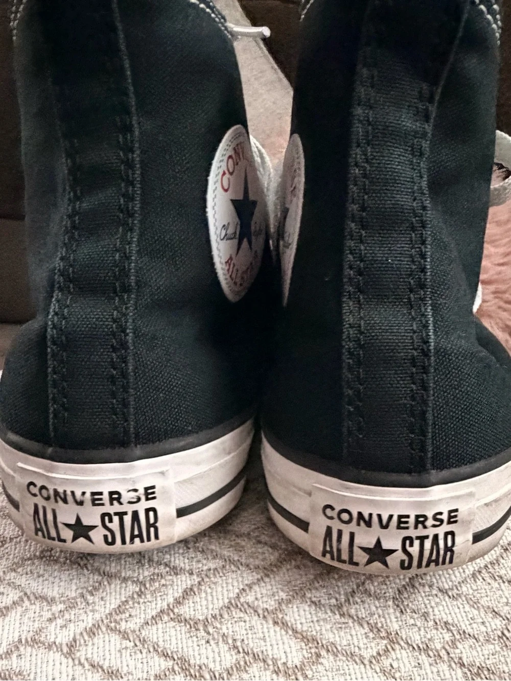 Converse Black & White High-Top men’s Sneakers